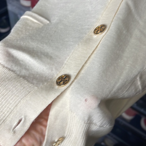 Tory Burch Cream Cardigan - Picture 5 of 7